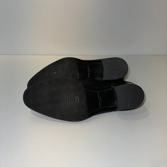 Saint Laurent Black Leather Chelsea Boots main image 3